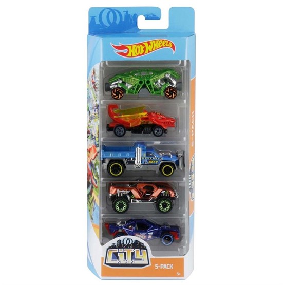 Hot Wheels, 5-pack