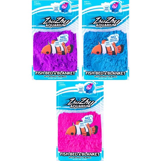 Zhu Zhu Bed And Blanket Set