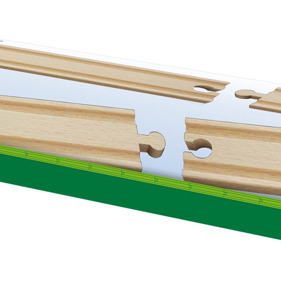 BRIO, Skinner rette 216mm/4pk