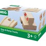 BRIO Tog, Stopp & Påkjørsel rampe