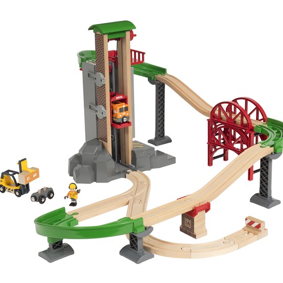 BRIO, Lift & Load 33887 Høylager togsett