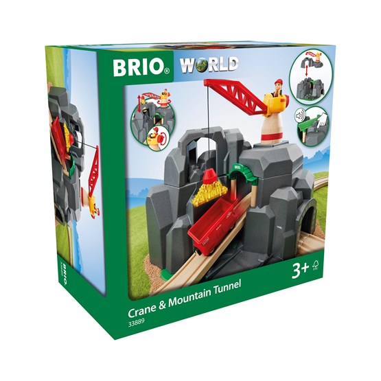 BRIO, Lift & Load 33889 Løftekran og tunnel