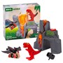 Brio Tog, Dinosaur Erupting Volcano