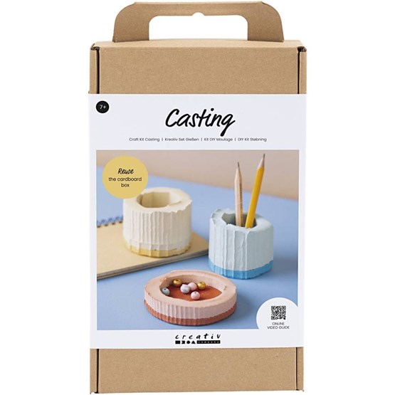 Diy Kit Støping, Rød, Blå, Lys Gul, 1 Pk.