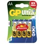 GP, Batteri AA Ultra Plus - 4 stk