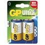 GP, Batteri D Ultra Plus - 2 stk