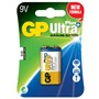 GP, Batteri 9V Ultra Plus - 1 stk