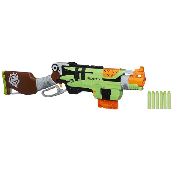 Nerf Zombiestrike Slingfire Hjem Lekia No