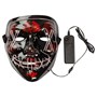 Led Mask Horror White