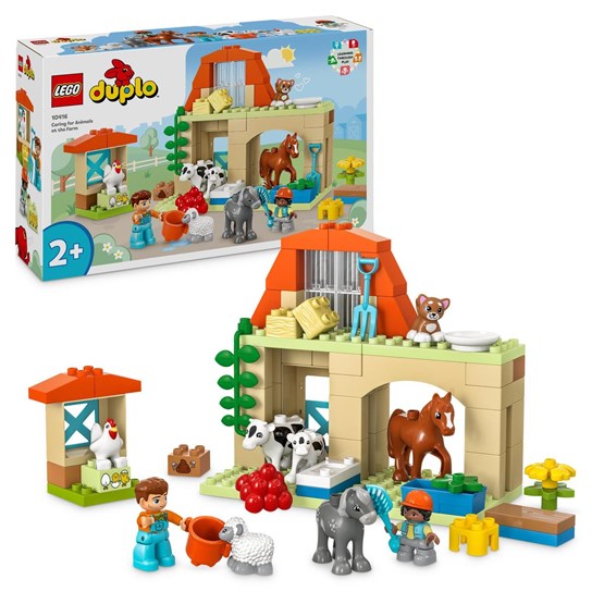 LEGO DUPLO Town 10416 Dyrestell pa garden Hjem Lekia.no