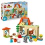 LEGO DUPLO Town 10416, Dyrestell på gården
