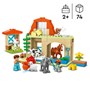LEGO DUPLO Town 10416, Dyrestell på gården