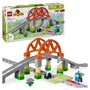 LEGO DUPLO Town 10426, Utvidelsessett med togbro og skinner