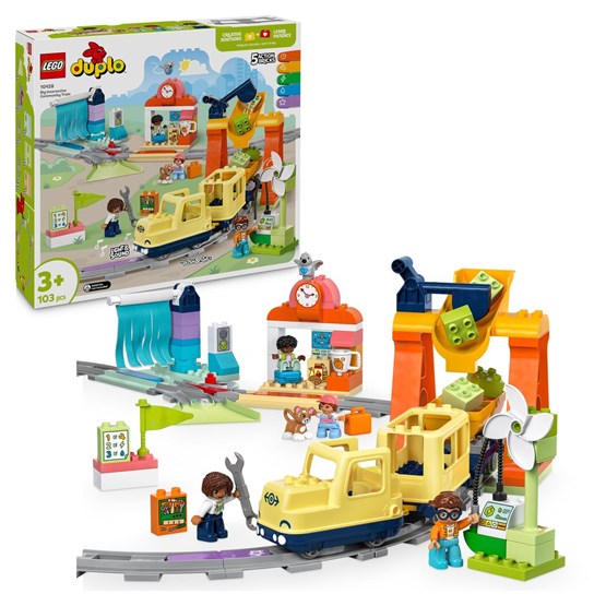 LEGO DUPLO Town 10428, Stort, interaktivt lokaltog
