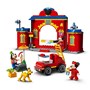 LEGO Mickey & Friends 10776, Mikke og venners brannstasjon med brannbil