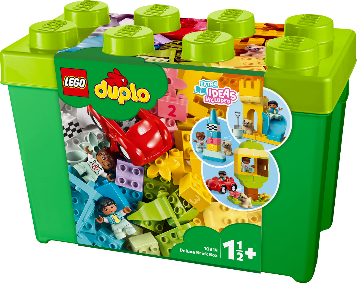 LEGO Duplo Classic 10914, Deluxe klosseboks - DUPLO - Lekia.no