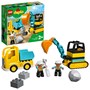 LEGO Duplo 10931, Lastebil og beltegravemaskin