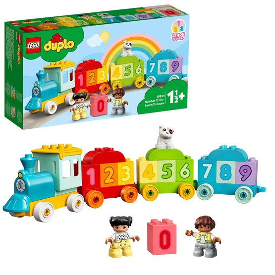 LEGO DUPLO Creative Play 10954, Talltog – lær å telle