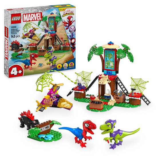 LEGO Spidey 11200, Spidey og Gobbys raptorkamp ved hovedkvarteret i treet