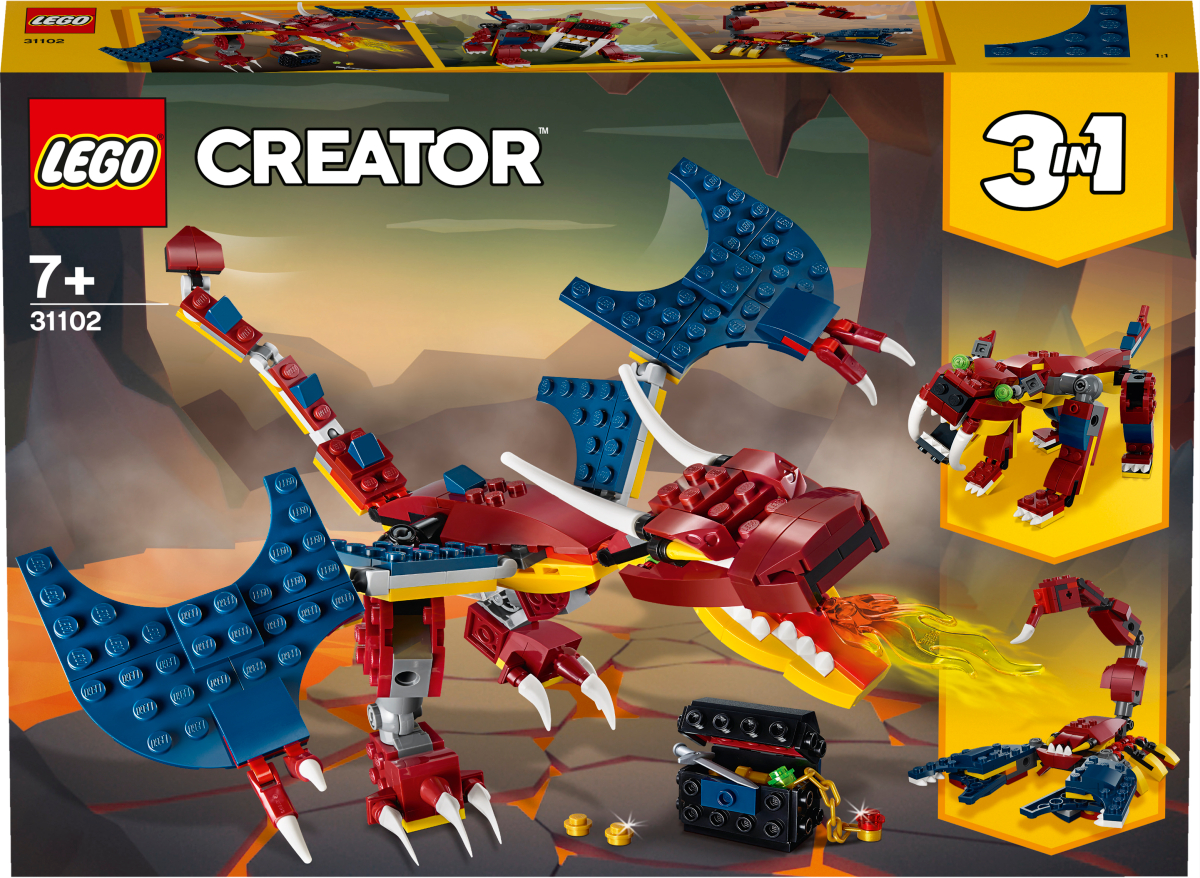 LEGO Creator 31102, Ilddrage - Hjem - Lekia.no