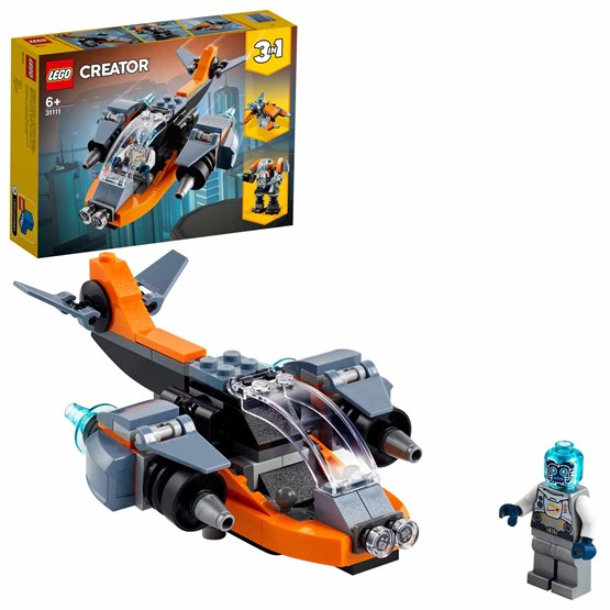 Kjøp LEGO Creator 31111 Kyberdrone Lekia.no