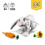 LEGO Creator 31133, Hvit kanin