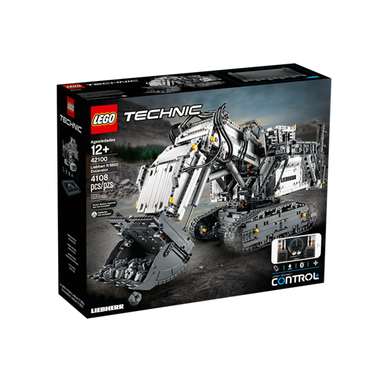 Lego Technic 42100 Liebherr R 9800 Gravemaskin Hjem Lekia No