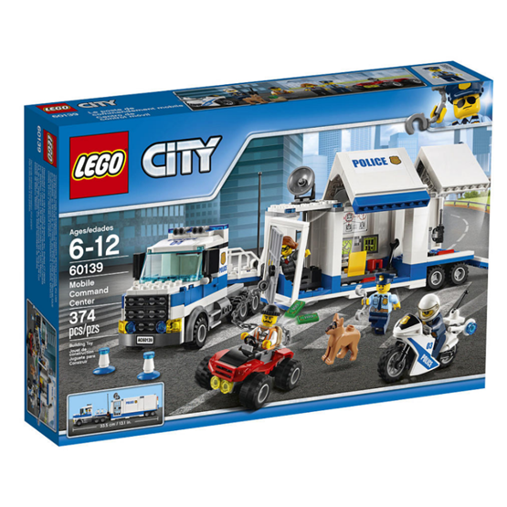 Lego City Police 60139 Mobilt Kommandosenter Hjem Lekia No