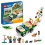 LEGO City 60353, Redning av ville dyr i naturen