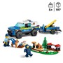 LEGO City 60369, Mobilt treningssett for politihunder
