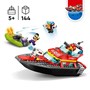 LEGO City 60373, Brannvesenets redningsbåt