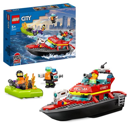 LEGO City 60373, Brannvesenets redningsbåt