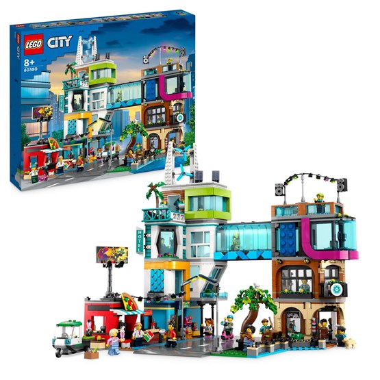 Bevæger sig ikke Milliard Koge LEGO City 60380, Sentrum - Hjem - Lekia.no