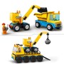 LEGO City 60391, Anleggsmaskiner og kran med rivningskule