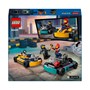 LEGO City 60400, Gokarter og racerkjørere