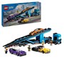 LEGO City 60408, Biltransporter med sportsbiler