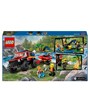 LEGO City 60412, Firehjulsdrevet brannbil med redningsbåt