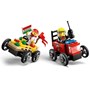 LEGO City Great Vehicles 60458, Billøp mellom pizzabil og brannbil