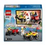 LEGO City Great Vehicles 60458, Billøp mellom pizzabil og brannbil