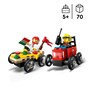 LEGO City Great Vehicles 60458, Billøp mellom pizzabil og brannbil