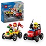 LEGO City Great Vehicles 60458, Billøp mellom pizzabil og brannbil