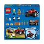 LEGO City Great Vehicles 60461, Sett med rød traktor, henger og sau