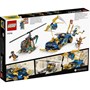 LEGO Ninjago 71776, Jay og Nyas EVO-racerbil