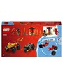 LEGO NINJAGO 71789, Kai og Ras' bil- og motorsykkeloppgjør