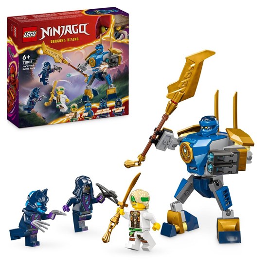 LEGO NINJAGO 71805, Jays stridspakke med robot