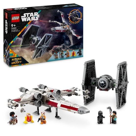 LEGO Star Wars 75393, Kombimodell med TIE Fighter og X-Wing
