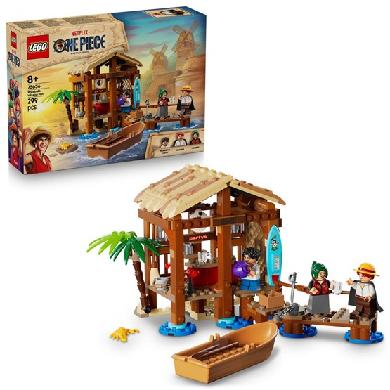 LEGO® ONE PIECE Hytte i Vindmøllebyen byggesett 75636