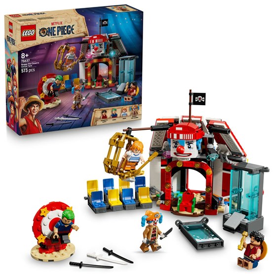 LEGO® ONE PIECE Sirkusteltet til klovnen Buggy byggesett 75637