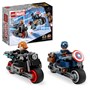 LEGO Marvel 76260, Black Widow og Captain Americas motorcykler