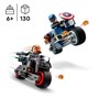 LEGO Marvel 76260, Black Widow og Captain Americas motorcykler